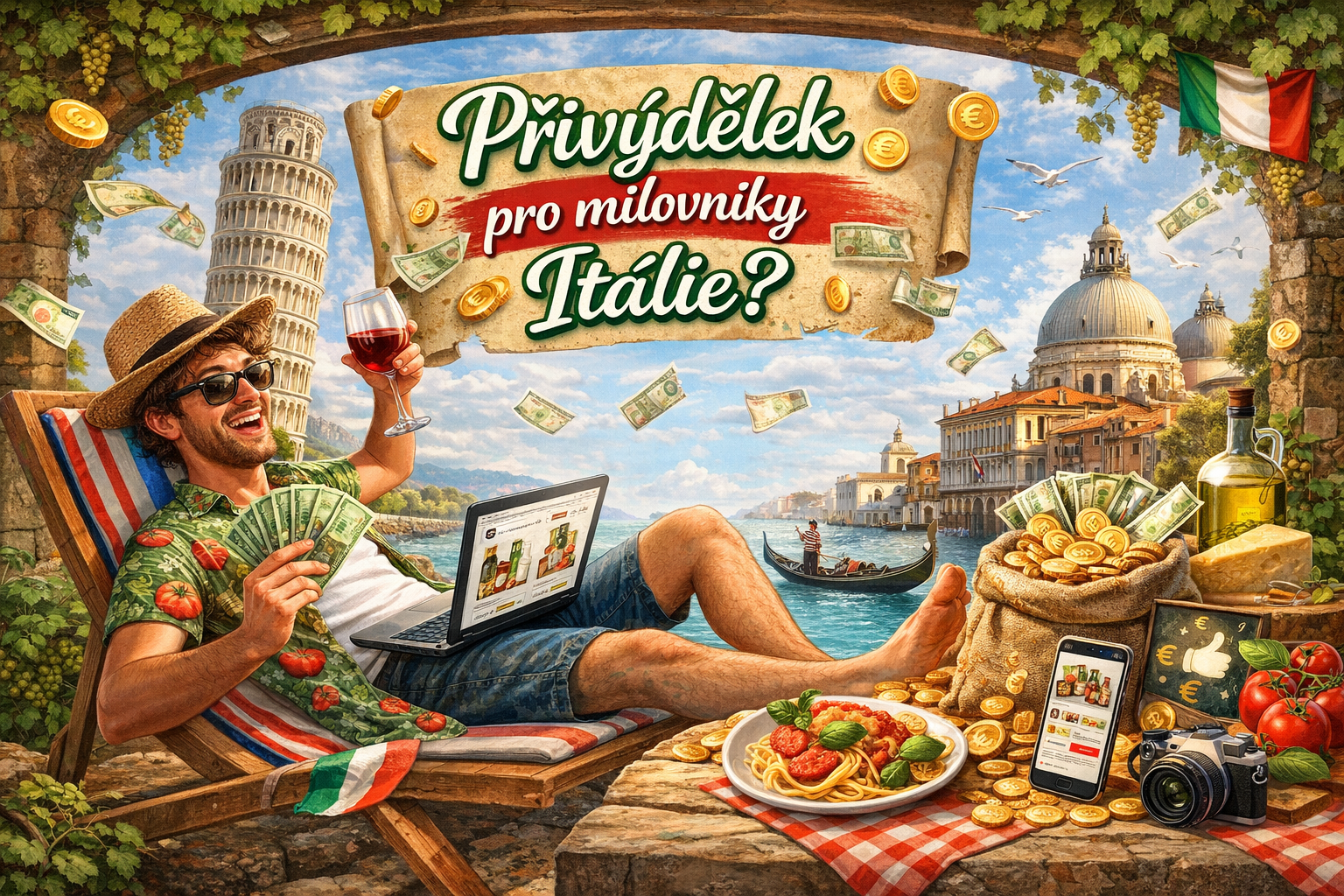 Privydelek pro milovniky Italie